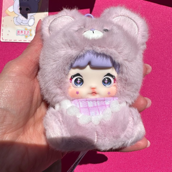 NOMMI Baby V4 series plush pendant Berry baby Purple teddy bear new blind box - Picture 4 of 7